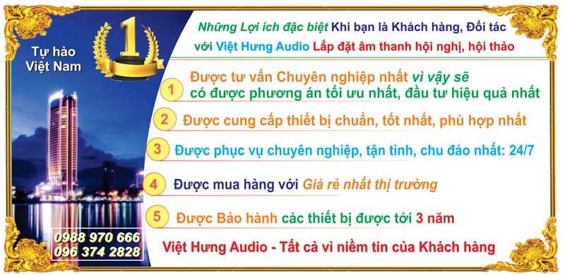 thiết bị hội thảo chuyên nghiệp chất lượng cao